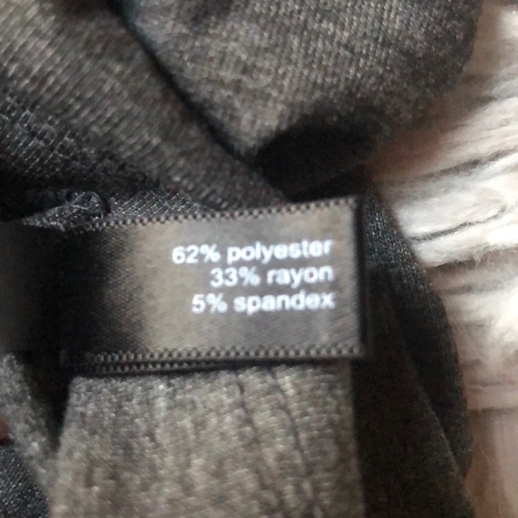 New knit draped dress - Picture 3 of 3